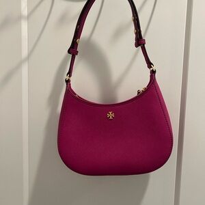 Tory Burch magenta pink shoulder bag